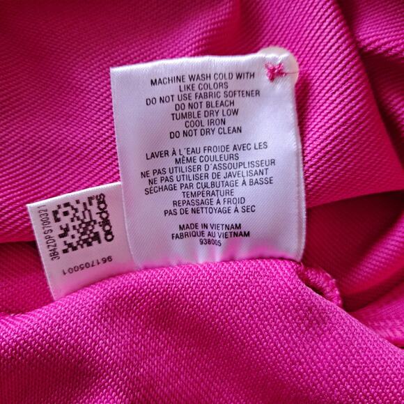 Adidas Pink ClimaCool Short Sleeve Active Dress - Size 12 - Picture 11 of 13